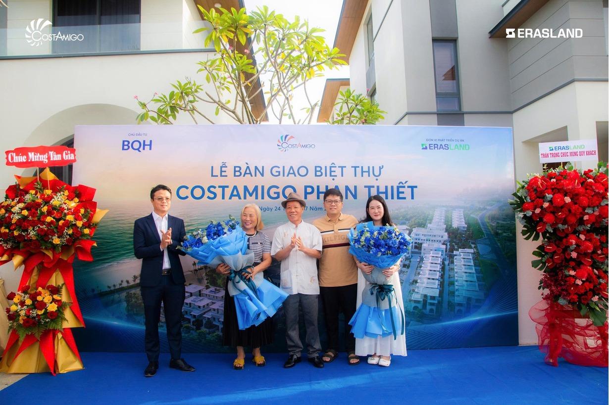 ERAS LAND CHÍNH THỨC BÀN GIAO BIỆT THỰ BIỂN COSTAMIGO PHAN THIẾT